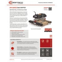 PDF preview for DPS Series Bag Grippers - Flyer - EN US