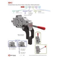 PDF preview for 52H-3E Series Manual Power Clamps - Catalog Pages - EN US