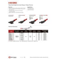 PDF preview for 5150 Series Heavy-Duty Straight Line Action (Plunger) Clamps - Catalog Pages - EN US