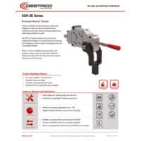 PDF preview for 52H-3E Series Manual Power Clamps - Flyer - EN US