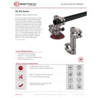 PDF preview for AC-SA Series Accessory Mount Swivel Arms - Flyer - EN US