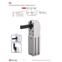 PDF preview for Miniature Power Clamps - Catalog Section - EN US