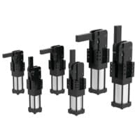Product series image: Pneumatic Power Clamps – 860, 861, 891, 1000, 1001 SERIES