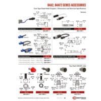 PDF preview for 84A Series Cam Type Sheet Metal Gripper Accessories - Catalog Pages - EN US