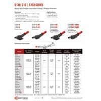 PDF preview for 5130, 5131, 5133 Series Heavy-Duty Straight Line Action (Plunger) Clamps - Catalog Pages - EN US