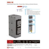 PDF preview for VV85G Series Precision Lifters and Slides - Catalog Pages - EN US