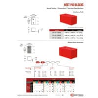 PDF preview for Round Tooling Nest Pad Blocks - Catalog Pages - EN US