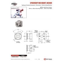 PDF preview for SpiderGrip Anchors and Collars - Catalog Pages - EN US