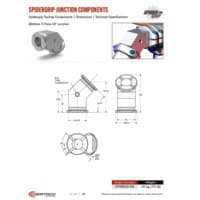 PDF preview for SpiderGrip Junction Components - Catalog Pages - EN US