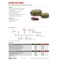 PDF preview for RR Series Light-Duty Rotary Actuators - Catalog Pages - EN US