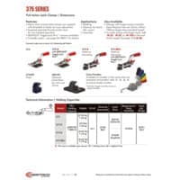 PDF preview for 375 Series Pull Action Latch Clamps - Catalog Pages - EN US