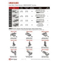 PDF preview for Linear Slides - Robohand Products - Catalog Section - EN US