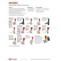 PDF preview for Vertical Hold-Down Clamps - Manual Clamps - Catalog Section - EN US