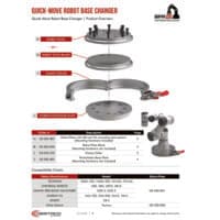 PDF preview for SPR10 Robot Quick-Move Base Changer - Catalog Section - EN US