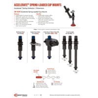 PDF preview for LW-SCM Lightweight Spring Loaded Cup Mounts - Catalog Pages - EN US
