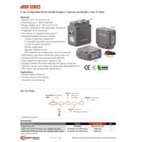 PDF preview for eRDH Series 2-Jaw Electric Parallel Grippers - Catalog Pages - EN US