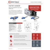 PDF preview for Factor 1 Sensor for 84A2 Series Sheet Metal Grippers - Flyer - DE