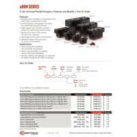 PDF preview for uRDH Series 2-Jaw Universal Parallel Grippers - Catalog Pages - EN US